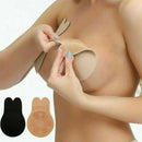 Reusable Rabbit Nipple Cover Pasties Breast Push Up Stickers Adhesive Invisible Bra Lift Tape Women Nipples Covers Silicone Pads