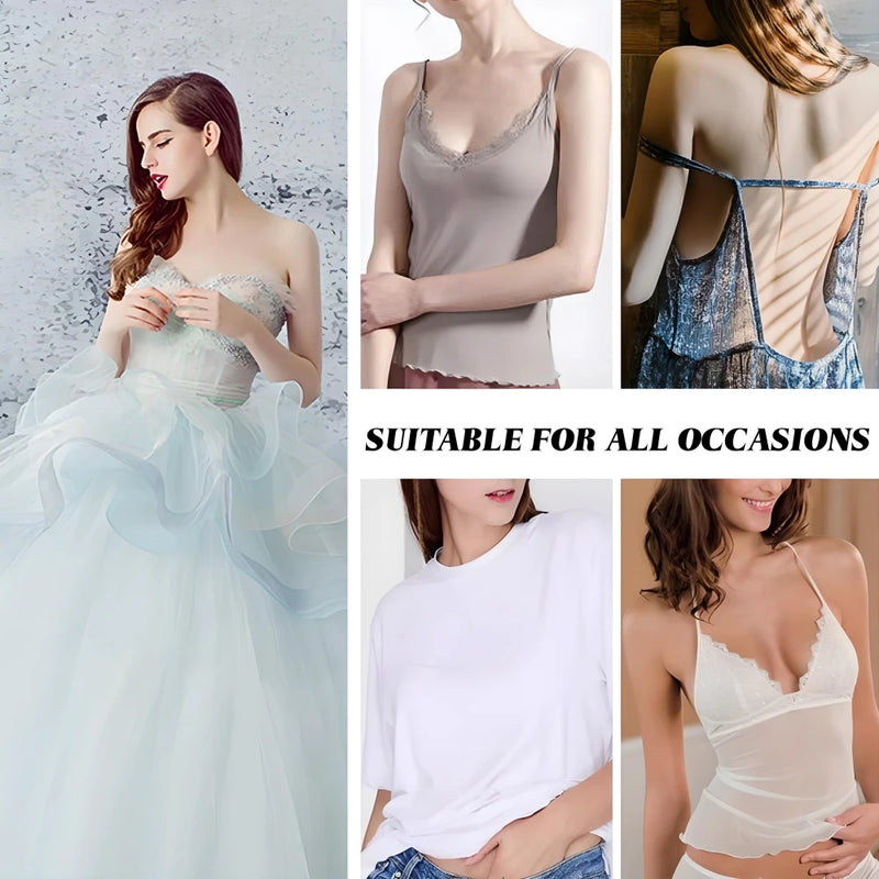 Nippies Nipple Cover - Sticky Adhesive Silicone Nipple Pasties - Reusable Pasty Nipple Covers for Women 5 Pairs Travel Set