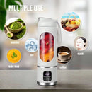 Portable Mini Electric Blender USB Rechargeable Smoothie Juicer Milkshake Maker For Fresh Fruit Orange Juice And On-The-Go Use
