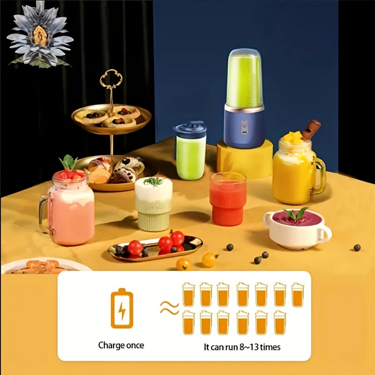 Multi Fruit Mixers Juicers Portable Electric Juicer Blender Fruit Juicer Cup Food Milkshake Juices Maker Household Kitchen Tools