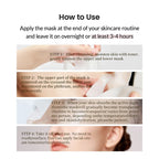 10PCs Absorbable Bio-Collagen Real Deep Mask Night Moisturizing Mask Firming Nourish Brightening Moisturizing Skin Care