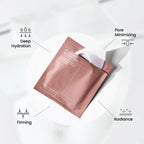 Biodance Professional Bio-Collagen Sheet Mask 34g*4pcs Travel Size Cream Mask Pink for Moisturizing Firming Face Made Crystal
