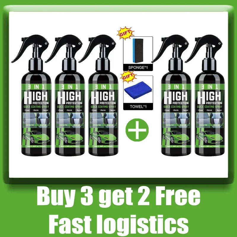 Automobile Quick Coating Spray Polishing Repair Detergent Paint Protection Spray Automobile Accessories ZN7V&cpd