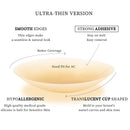 Nipple Covers No Show Reusable Seamless Pasty Sticky Adhesive Silicone Nipple Pasties for Women