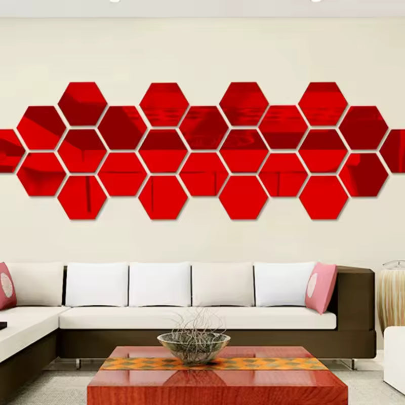Acrylic Mirror Sticker (12pcs)