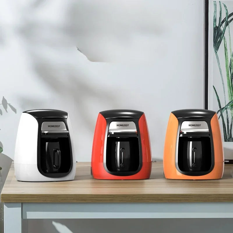 American single-cup coffee machine Portable home fully automatic drip coffee maker Small coffee machine for office use