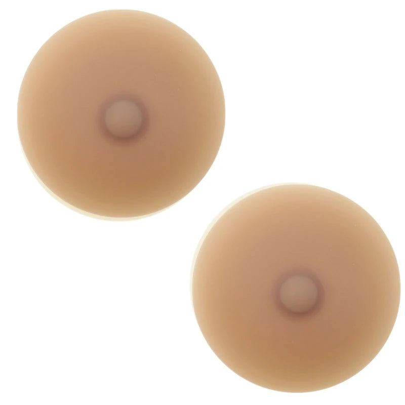 Nipple Covers for Women Girls Reusable Breast Petals Adhesive Nipples Stickers Silicone Pasties with Nipples Gifts