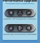 Automobile Exhaust Fan Heat Dissipation Smoke Exhaust Oxygen Cycle Intelligent Tri-Mode Exhaust Fan Automobile Supplies