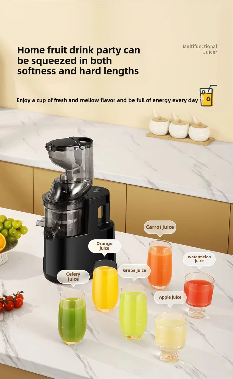 Automatic Small-Sized Multifunctional Electric Soy Milk & Juice Maker for Home, with Juice and Pulp Separation