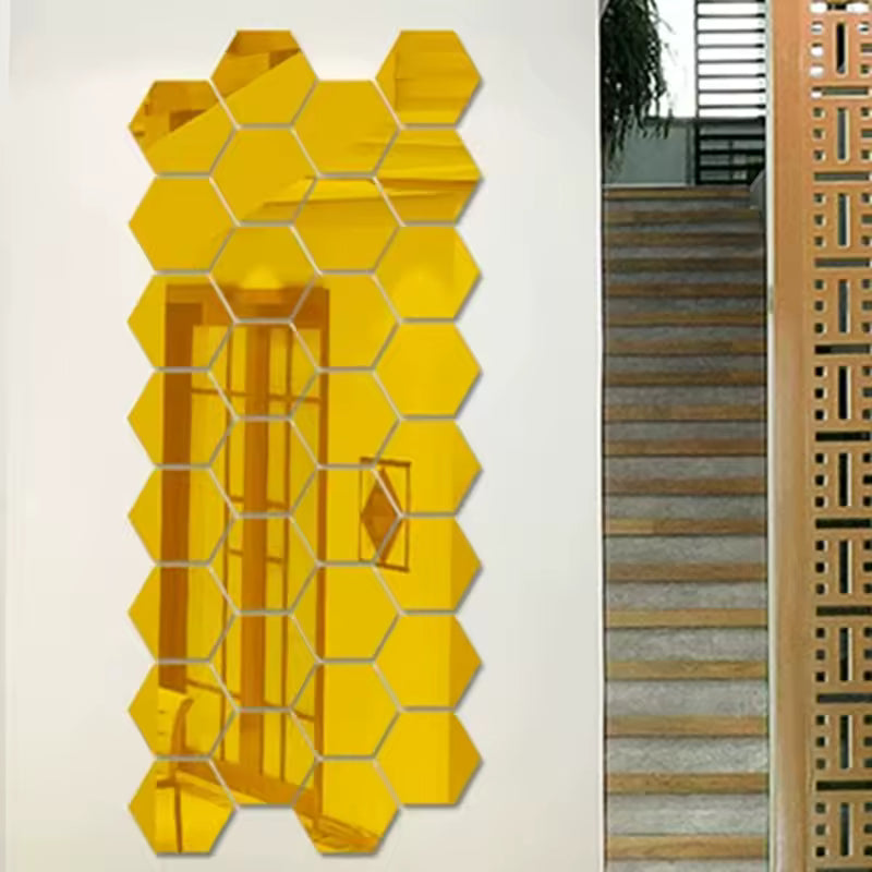 Acrylic Mirror Sticker (12pcs)