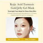 Bio-collagen Real Deep Mask Moisturizing Overnight Face Skin Care With Hydrolyzed Collagen Reverse Film Volume Peel Off Mask
