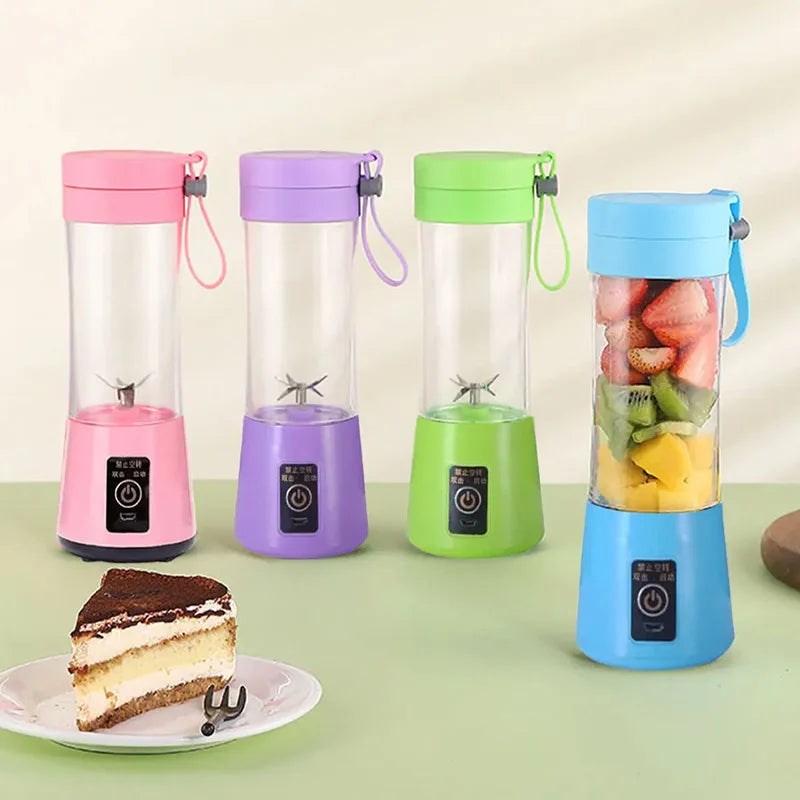 Smoothie Machine Electric Household Juice Maker Wireless Rechargeable Usb Mini Hand Portable Fruit Blender