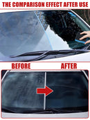 Car Glass Oil Film Cleaner Car Window Cleaning Automobile Windshield Remove Stains Automobile Windscreen Eliminate Greasy Dirt