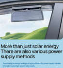 Automobile Exhaust Fan Heat Dissipation Smoke Exhaust Oxygen Cycle Intelligent Tri-Mode Exhaust Fan Automobile Supplies