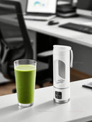 Portable Mini Electric Blender USB Rechargeable Smoothie Juicer Milkshake Maker For Fresh Fruit Orange Juice And On-The-Go Use