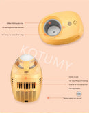 500ml Automatic Italian Ice Cream Machine Maker Mini Roll Soft Serve Hard Household Full Sorbet Fruit Dessert 220V