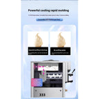 1Flavor Ice Cream Machine Commercial,Fully Automatic Soft Serve Maker with Digital Display, One TouchOperation for Home&Business