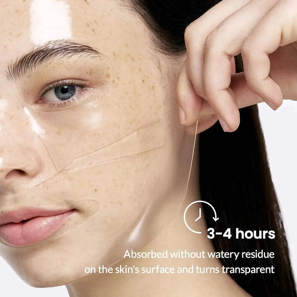 Biodance Professional Bio-Collagen Sheet Mask 34g*4pcs Travel Size Cream Mask Pink for Moisturizing Firming Face Made Crystal