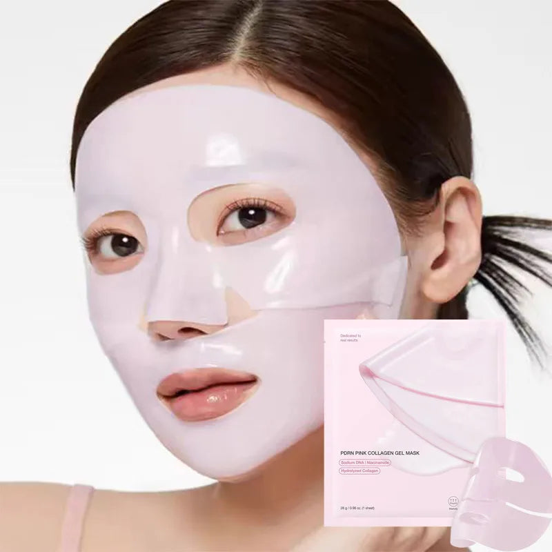 Bio-collagen Real Deep Mask Moisturizing Overnight Face Skin Care With Hydrolyzed Collagen Reverse Film Volume Peel Off Mask