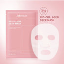 12pcs Bio-Collagen Real Deep Mask Elasticity Improvement Brighten Skin Pore Minimizing Firming Radiance Anti-Aging Skincare