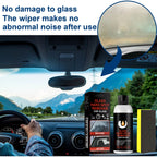 Car Glass Oil Film Cleaner Car Window Cleaning Automobile Windshield Remove Stains Automobile Windscreen Eliminate Greasy Dirt