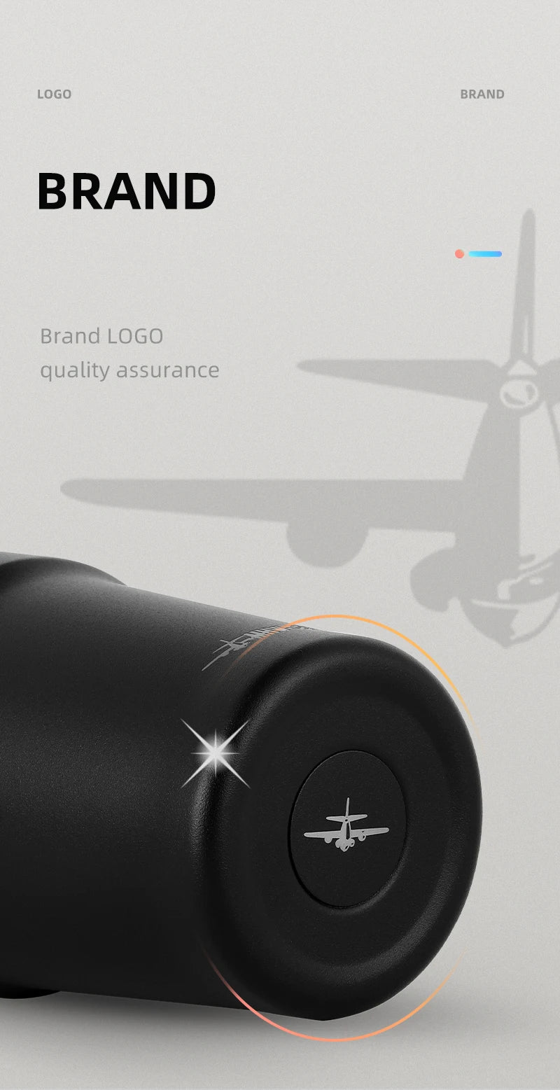 MHW-3BOMBER 360ML Stainless Steel Coffee Tumbler Portable Double Wall Thermal Mugs for Travel Camping Home Coffee Accessories