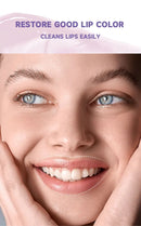 Bubble Lip Exfoliator Foaming Scrub Gentle Cleansing Fast Soften Moisturize Hydrate Nourish Night Balm Daily Lipcare