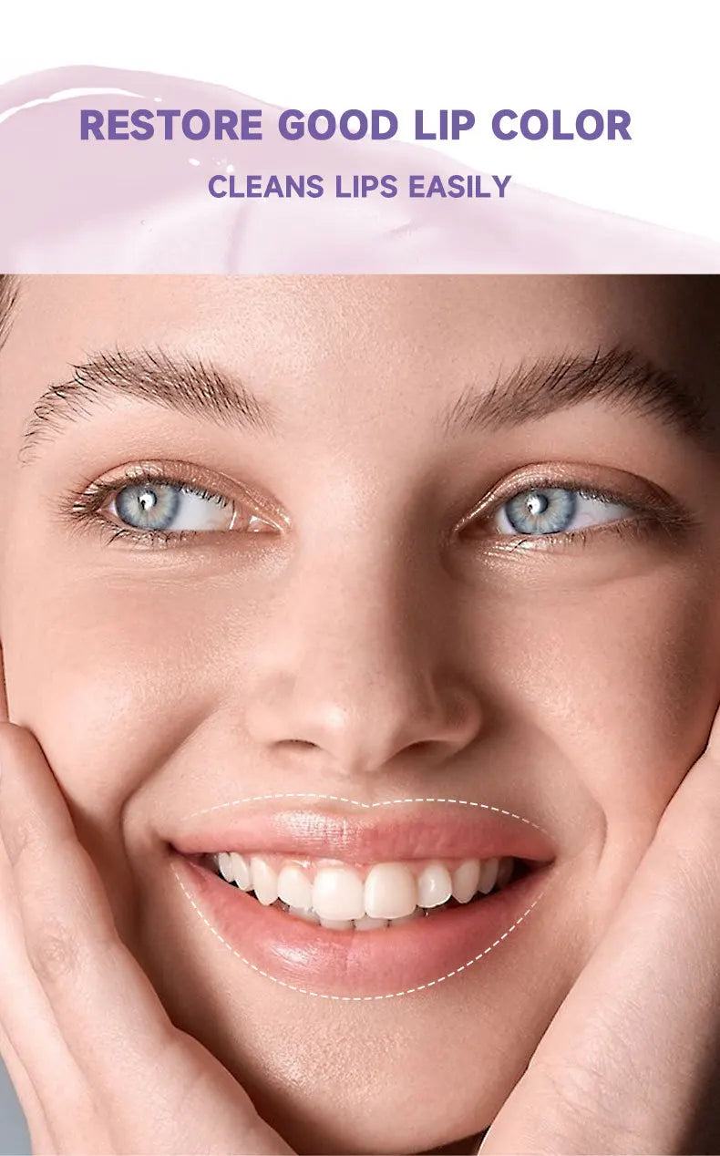 Bubble Lip Exfoliator Foaming Scrub Gentle Cleansing Fast Soften Moisturize Hydrate Nourish Night Balm Daily Lipcare