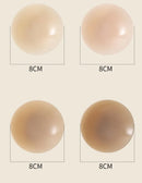 1 Pair Reusable Breast Petals Nipple Cover Invisible Petal Adhesive Strapless Backless Stick on Bra Silicone Breast Patch