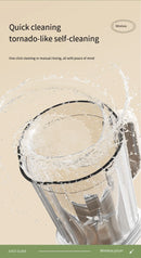 Portable Electric Juicer Blender 600ml USB Charging Fruit Smoothie Maker Lemon Orange Juicing Cup Compact Kitchen Appliance