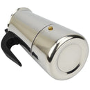 2/4/6/9 Cups Stainless Steel Coffee Maker Moka Pot Espresso Maker Cups Latte Percolator Stove Top Espresso Pot