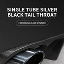 Shark belt net tail throat Stainless steel exhaust pipe Automobile exhaust pipe muffler Automobile accessories exhaust pipe