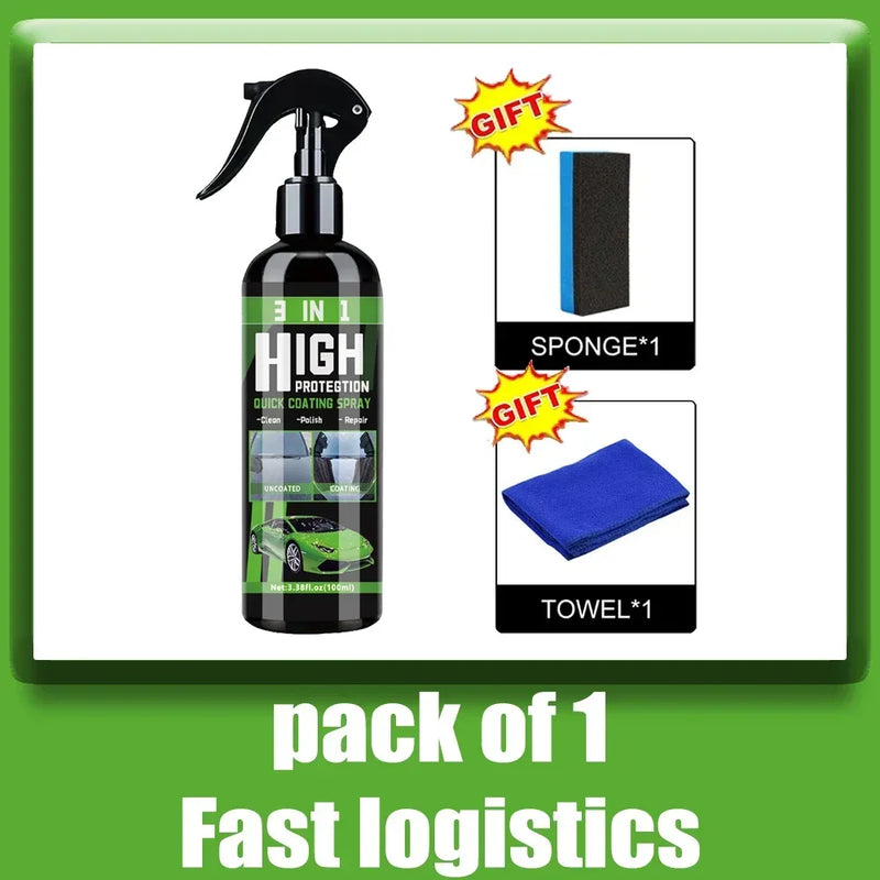 Automobile Quick Coating Spray Polishing Repair Detergent Paint Protection Spray Automobile Accessories ZN7V&cpd