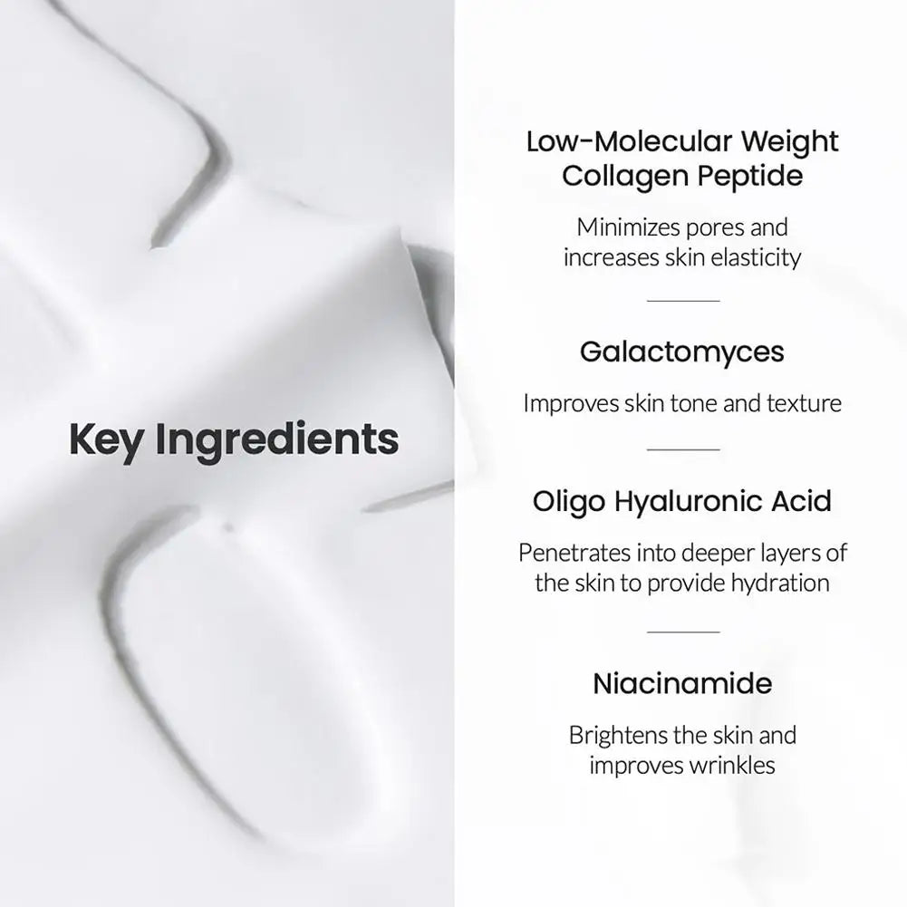 1/2PCS Bio-Collagen Real Deep Anti-Wrinkle Lifting Face Mask With Hydrolyzed Collagen Collagen Reverse Film Volume Peel Off Mask