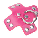 Women 1Pair Sexy Leather Cross Nipple Cover Reusable Breast Stickers Self Adhesive Nipple Pasties Nipple Covers Bra AccessoriesW