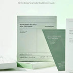 Refreshing Sea Kelp Real Deep Mask Korea Brand Collagen Deep Mask Moisturizing Overnight Hydrogel Bio-collagen Facial Sheet Mask