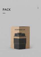 MHW-3BOMBER 360ML Stainless Steel Coffee Tumbler Portable Double Wall Thermal Mugs for Travel Camping Home Coffee Accessories