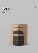 MHW-3BOMBER 360ML Stainless Steel Coffee Tumbler Portable Double Wall Thermal Mugs for Travel Camping Home Coffee Accessories