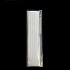 30cm 6 pcs Reusable Straw with Cleaning Brush, Plastic, Clear,Replacement Straw Compatible with Stanley 40 oz 30 oz Cup Tumbler