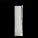 30cm 6 pcs Reusable Straw with Cleaning Brush, Plastic, Clear,Replacement Straw Compatible with Stanley 40 oz 30 oz Cup Tumbler