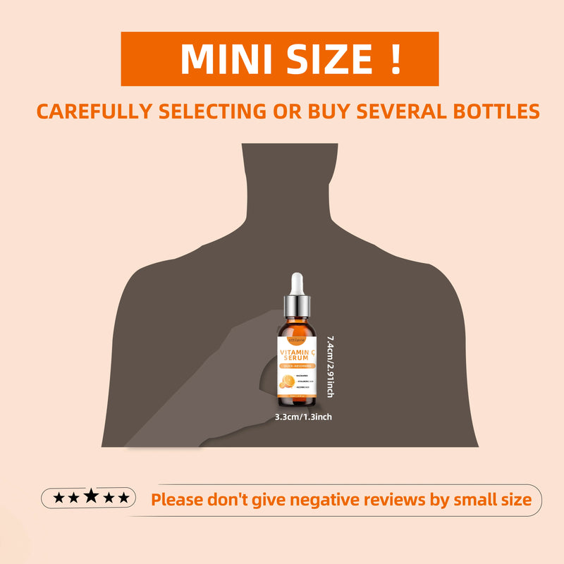 Vitamin C Serum with Hyaluronic Acid – Fast-Absorbing, Deep Hydration, Non-Greasy, 24-Hour Nourishment for Instant Glowing Skin