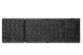 Folding Bluetooth Keyboard with Numeric Keypad Wireless Foldable Keyboard for iOS Android Windows Support 3 Devices