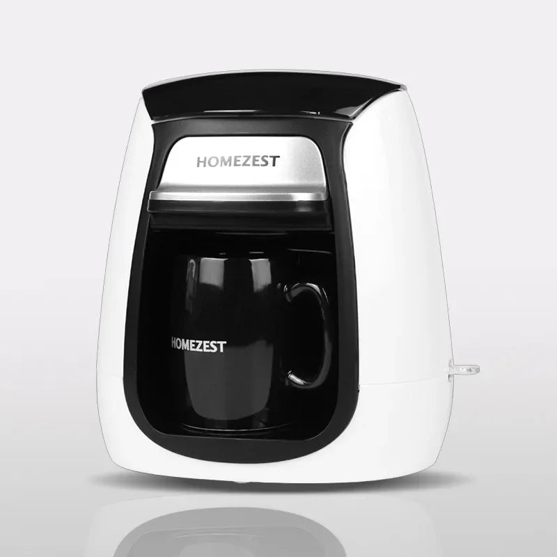 American single-cup coffee machine Portable home fully automatic drip coffee maker Small coffee machine for office use