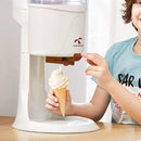 Electric Ice Cream Maker DIY Soft Serve Ice Cream Appliance Portable Lightweight