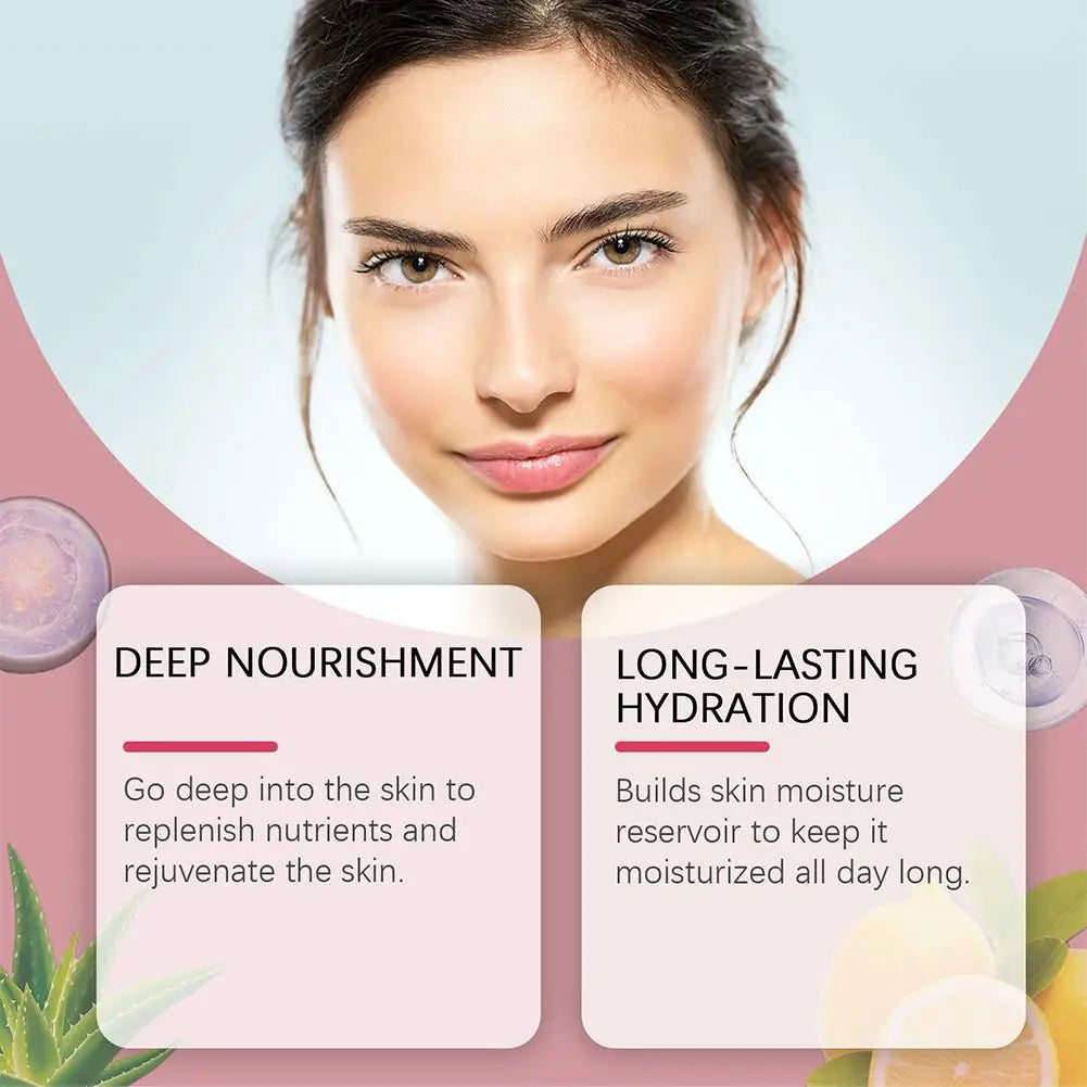 Bio Collagen Face Mask Shrink Deep Hydrating Overnight Mask Moisturizing Refreshing Brightening Face Skin Care