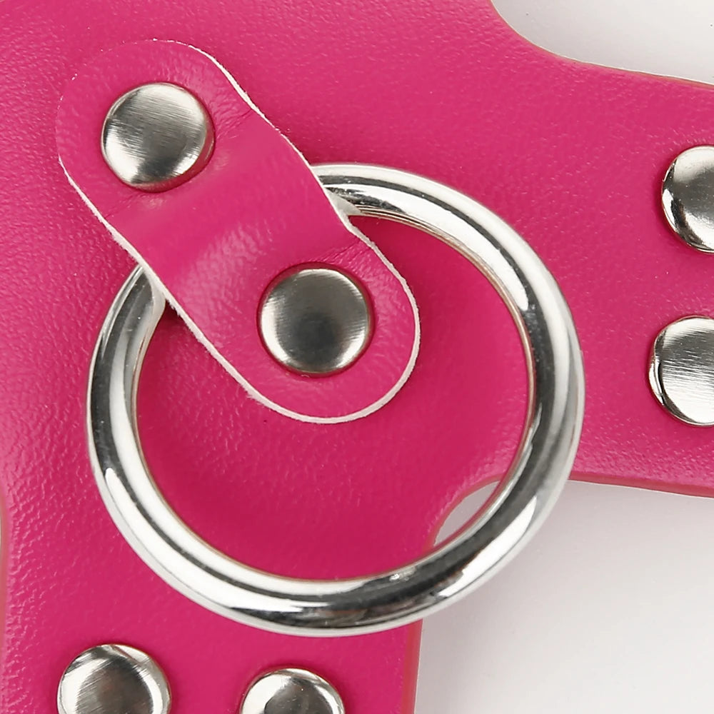 Women 1Pair Sexy Leather Cross Nipple Cover Reusable Breast Stickers Self Adhesive Nipple Pasties Nipple Covers Bra Accessories