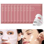 10PCs Absorbable Bio-Collagen Real Deep Mask Night Moisturizing Mask Firming Nourish Brightening Moisturizing Skin Care