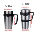 1Pcs Mug Base Tumbler Cup Handle 4 Color Drinkware Water Bottle Holder Portable Bottle Accessory for Yetti Rambller 20oz/30Oz