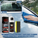 Car Glass Oil Film Cleaner Car Window Cleaning Automobile Windshield Remove Stains Automobile Windscreen Eliminate Greasy Dirt