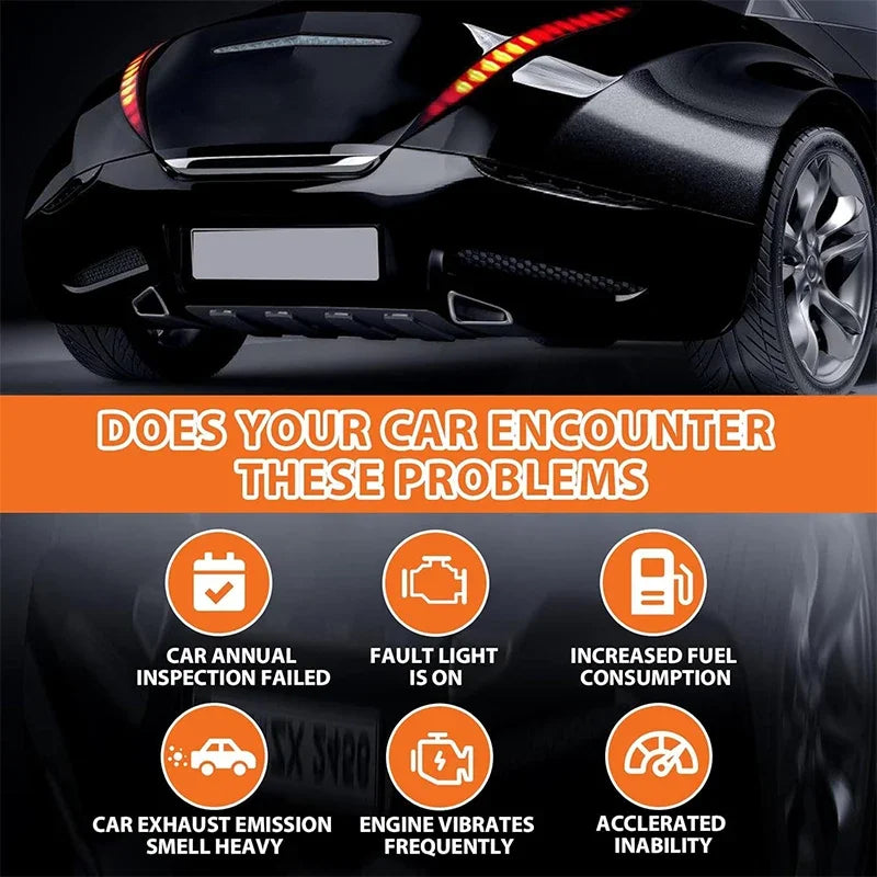 Car Catalytic Converter Cleaners To Automobile Engine CSV Clean Accelerators Automobile Cleaner Catalysts Easy Cleaner  6yfsw20
